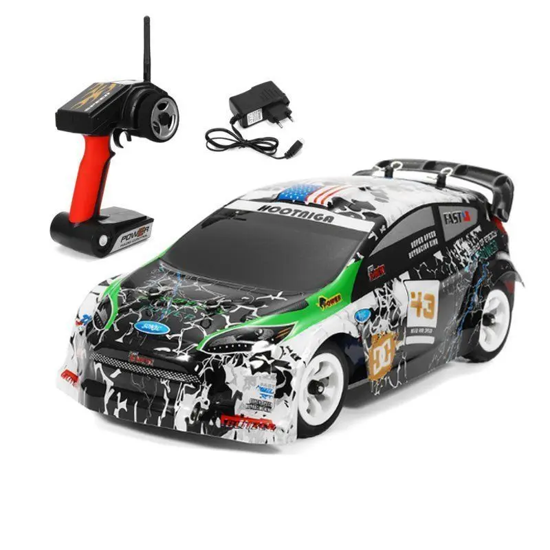 Wltoys K989 1:28 Радиоуправляемый автомобиль 2 4G 4WD матовый двигатель 30 км/ч