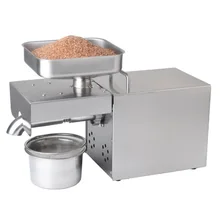 1500 Вт пресс для масла из нержавеющей стали для домашнего использования машина для арахисового масла/оливковый пресс для масла 220 В 110 В для кунжута/миндаля