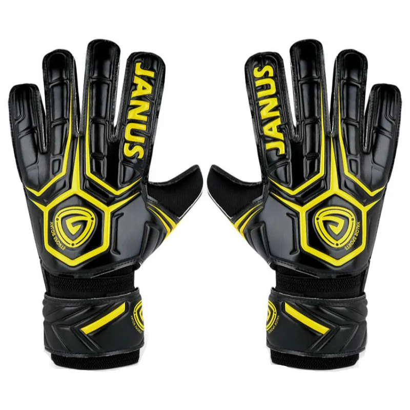 JANUS Professional Soccer Goalie Gloves Adult Goalkeeper Gloves Finger