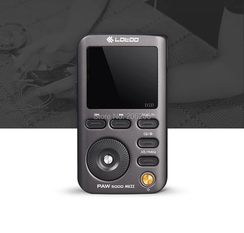 Новинка года lotoo paw5000mkii 2nd Bluetooth Портативный без потерь HiFi аудио LED DSD MP3 плеера