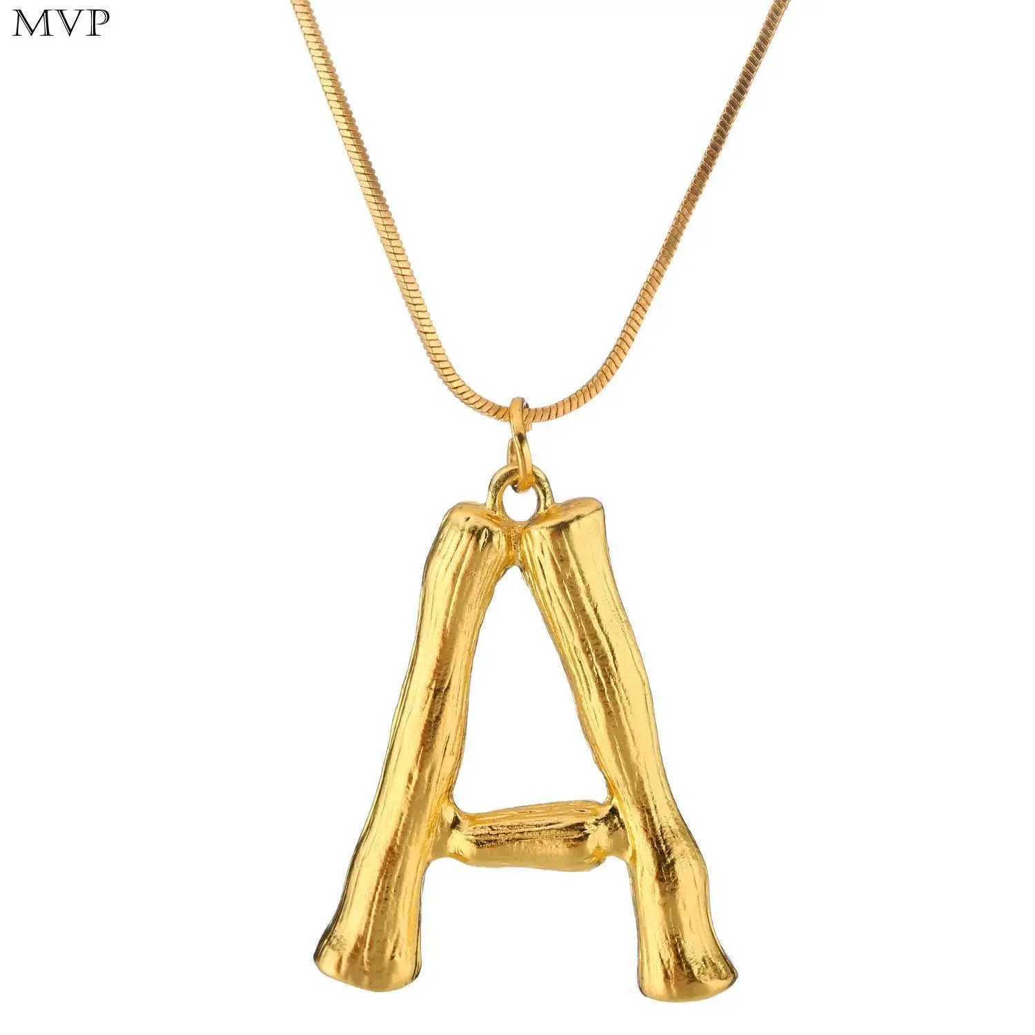 

English Fashion Women Charm New Letters Shape Pendant Jewelry Necklace