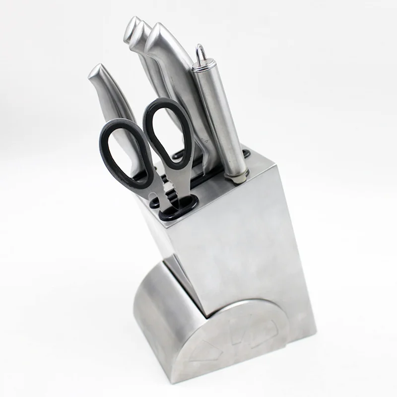 

New Multifunctional Stainless Steel Knife Rack Storage Rack Organization Items Kitchen Knife Holder Organizer Tools