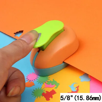 Цветочный бумажный дырокол для детей, furador 5/8 ''1,5 см, сделай сам, для резки бумаги, пенопласт Eva, дырокол для скрапбукинга, Дырокол R31744