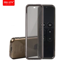 Чехлы для Apple tv 4 крышки для пульта дистанционного управления Siri Прозрачный ударопрочный пылезащитный Разъем SIKAI