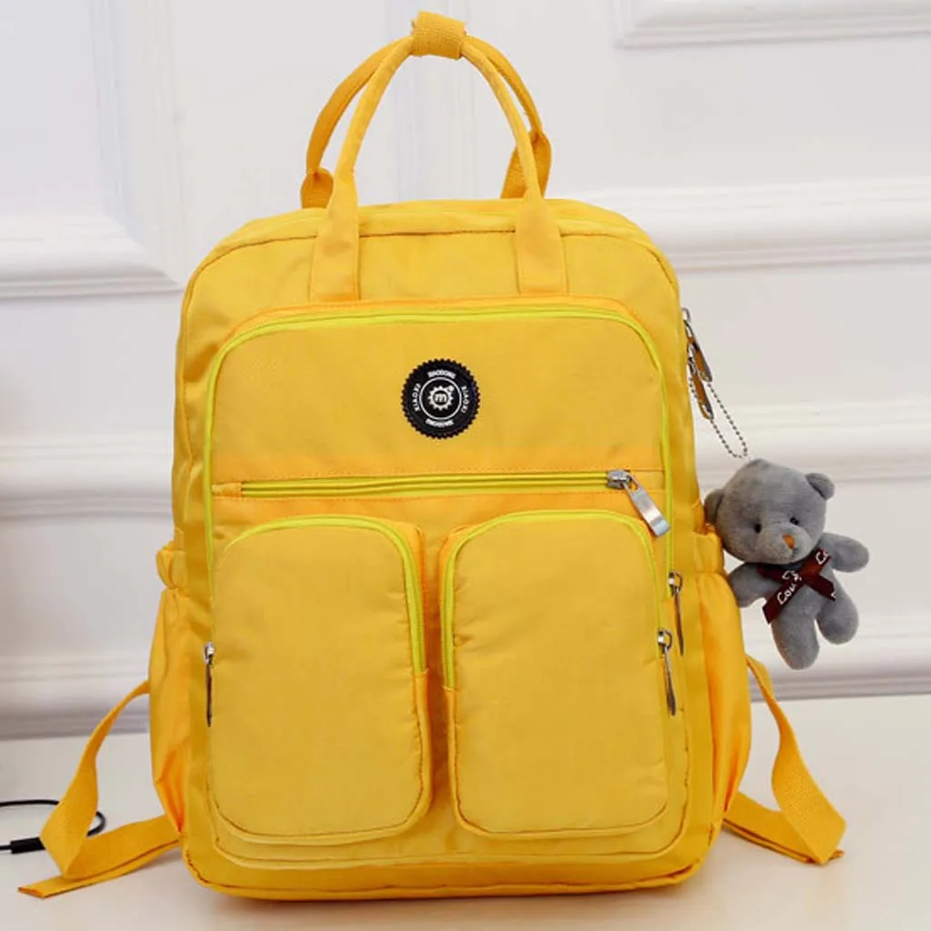 

Korean Style Canvas Backpack For Women Simple Travel Backpacks Large Capacity School Bag For Teen Girl Computer Bags #T35