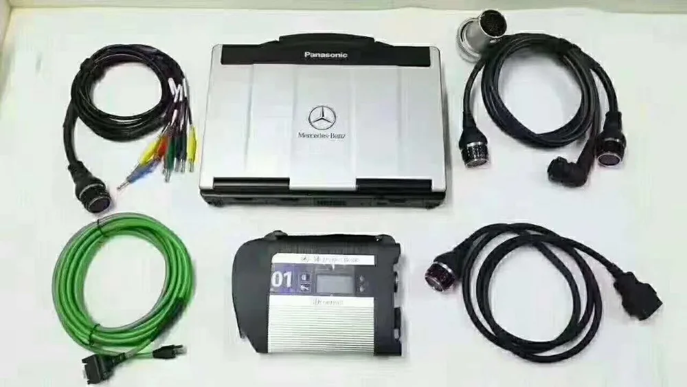 

SD Connect C4 with Toughbook CF53 laptop (4g ram) with 512gb ssd software 2019.03 MB STAR C4 for Benz Diagnostic Tool