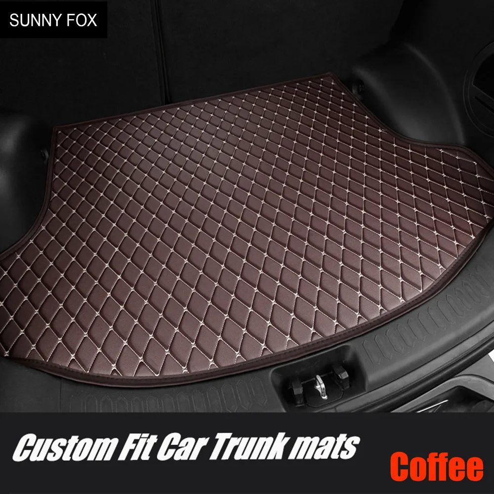 

Custom fit Car trunk mats cargo Liner for Skoda Octavia Yeti Fabia Rapid spaceback 6D heavy duty car styling carpet floor liner