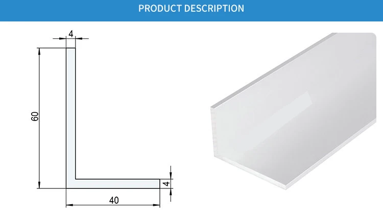 2 шт. Длина 500 мм 60*40*4 мм Тип L алюминиевый профиль длинные угловые пластины EN CE ISO DIY кронштейны AL 3d принтер 4060z