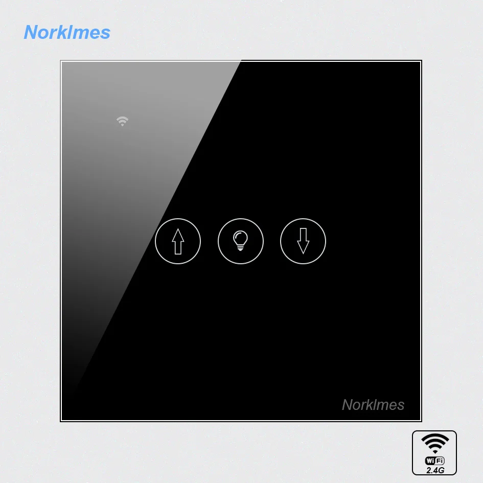 

Norklmes Wifi dimmer Remote app controls light brightness Matches Google and Amazon speakers Voice control wifi2.4HGz