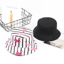 LDSLYJR Фламинго животных печати Панама для рыбака шляпа уличная дорожная шляпа шляпы от солнца для мужчин и женщин 274