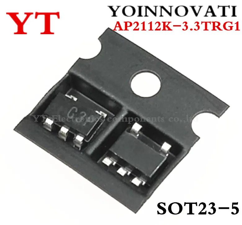 

50 шт./лот Φ AP2112K AP2112K-3.3TRG1 IC лучшее качество