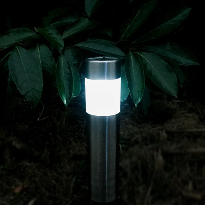 2019 New Stainless Steel solar power solar light Stud Floor led lawn light sunlight Outdoor solar garden light (1)