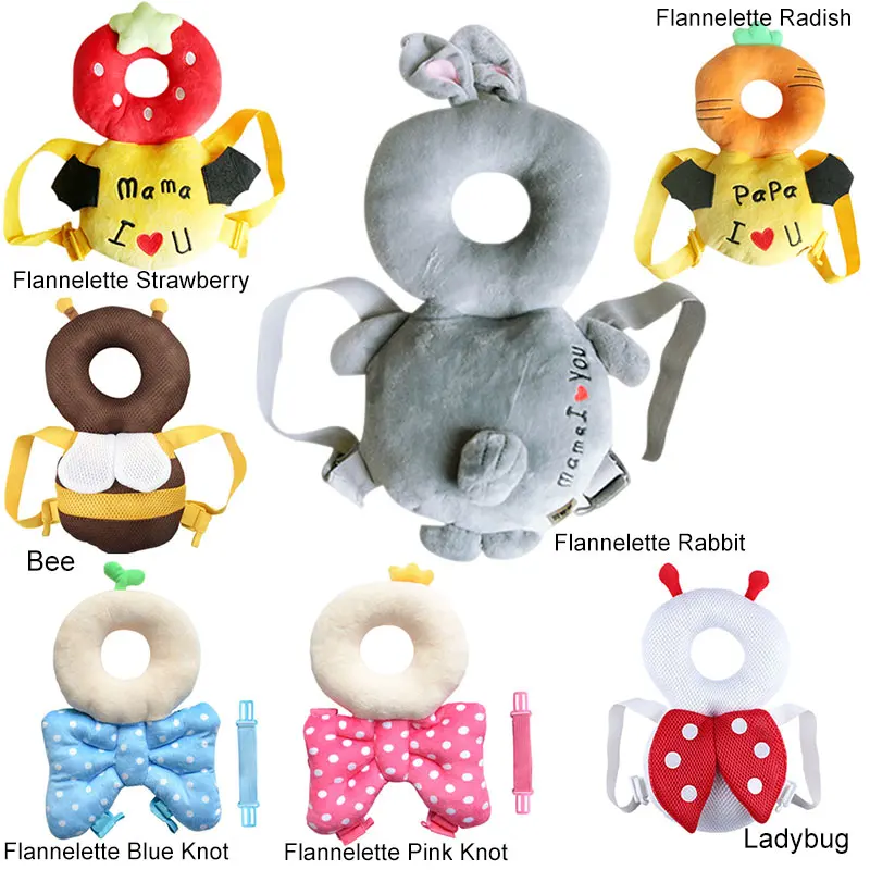 

Baby Head Protective Pad Toddlers Pillow Cute Animal Infant Learning Walk Safety Cushion M09