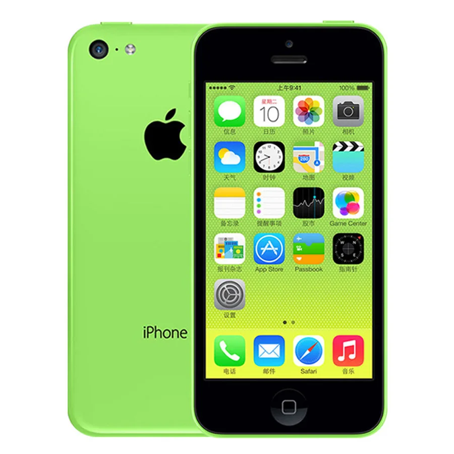 Оригинальное разблокирована Apple IPhone 5C 32 ГБ + 1 ГБ хранения iPhone 5C GSM HSDPA двухъядерный 8mpix Камера 4.0 "экран iPhone 5C