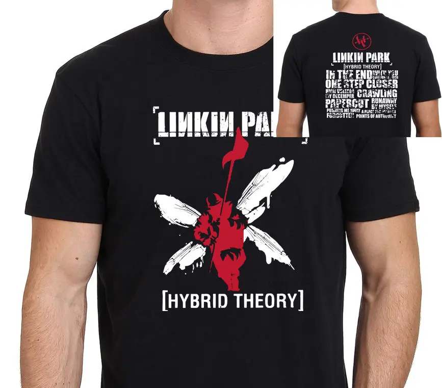 

Linkin Park Hybrid Theory T-Shirt Men's Size: S-to-XXXL T Shirt Summer Style Fashion Men Top Tee Fashion New Basic Tops