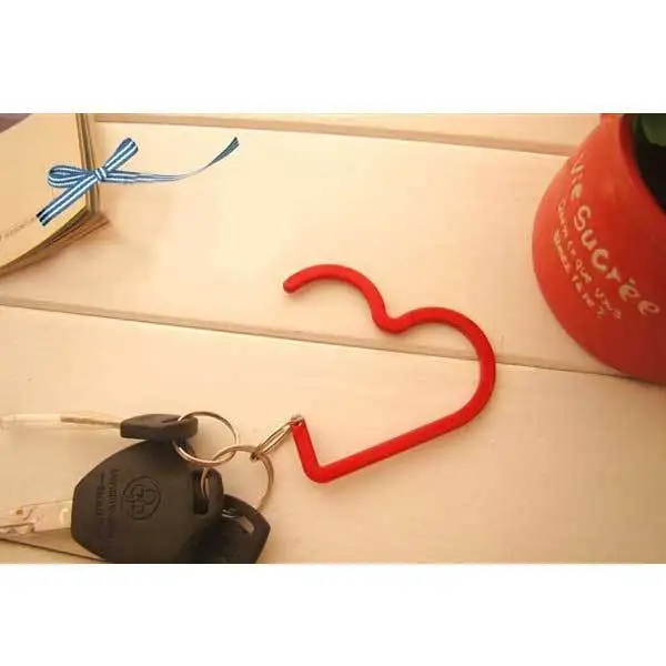 BestSeller Heart Shaped Key Chain Bag Hanger Holder Hook | Лампы и освещение