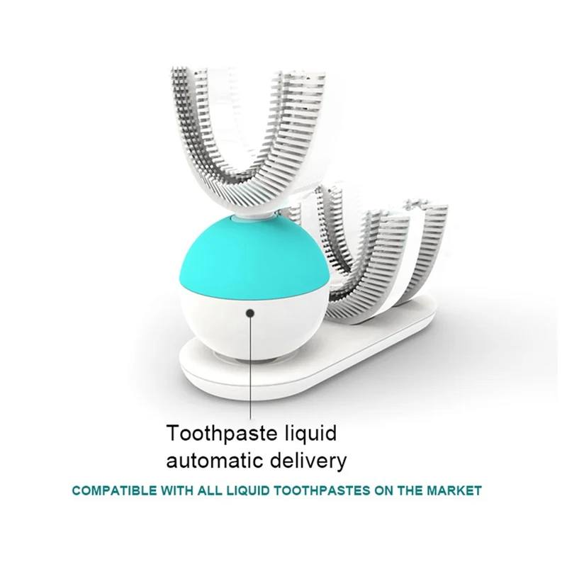 -360 градусов автоматическая интеллектуальная упакованная ленивая зубная щетка электрическая быстрая Чистка звуковая отбеливающая