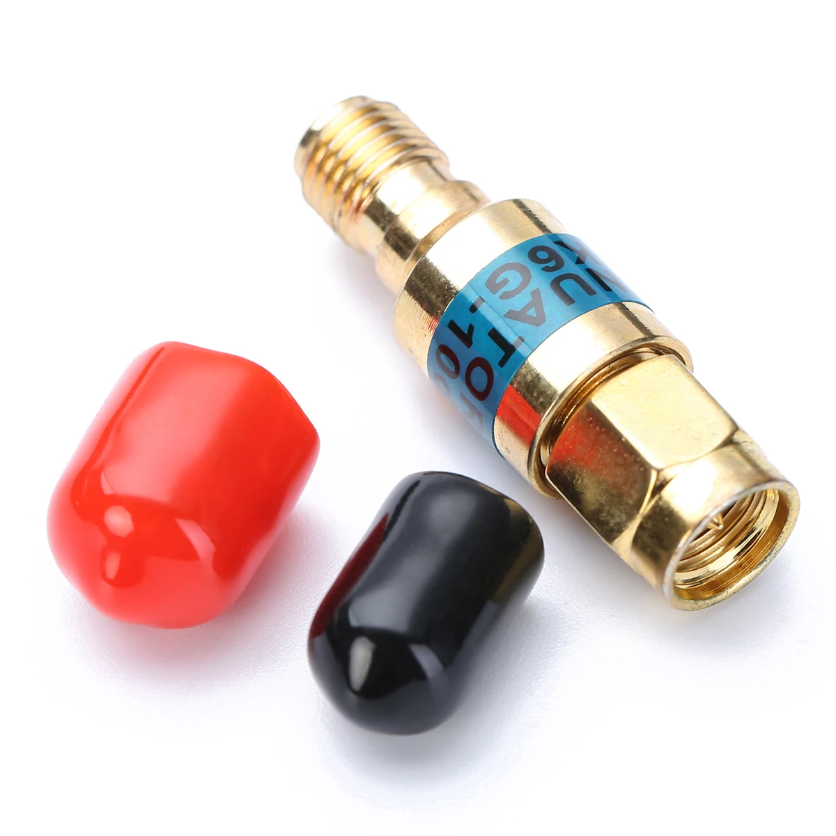

1pc Golden Plated Attenuator 2W SMA-JK Male to Female RF Coaxial Attenuator 6GHz 50ohm 10dB Mayitr