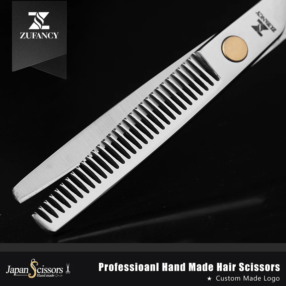 Профессиональные высококачественные ножницы для волос 440C 5,5 и 6 дюймов для стрижки парикмахерских ножниц ножницы для салона, парикмахерской с расчески+ коробка ZF-27Y