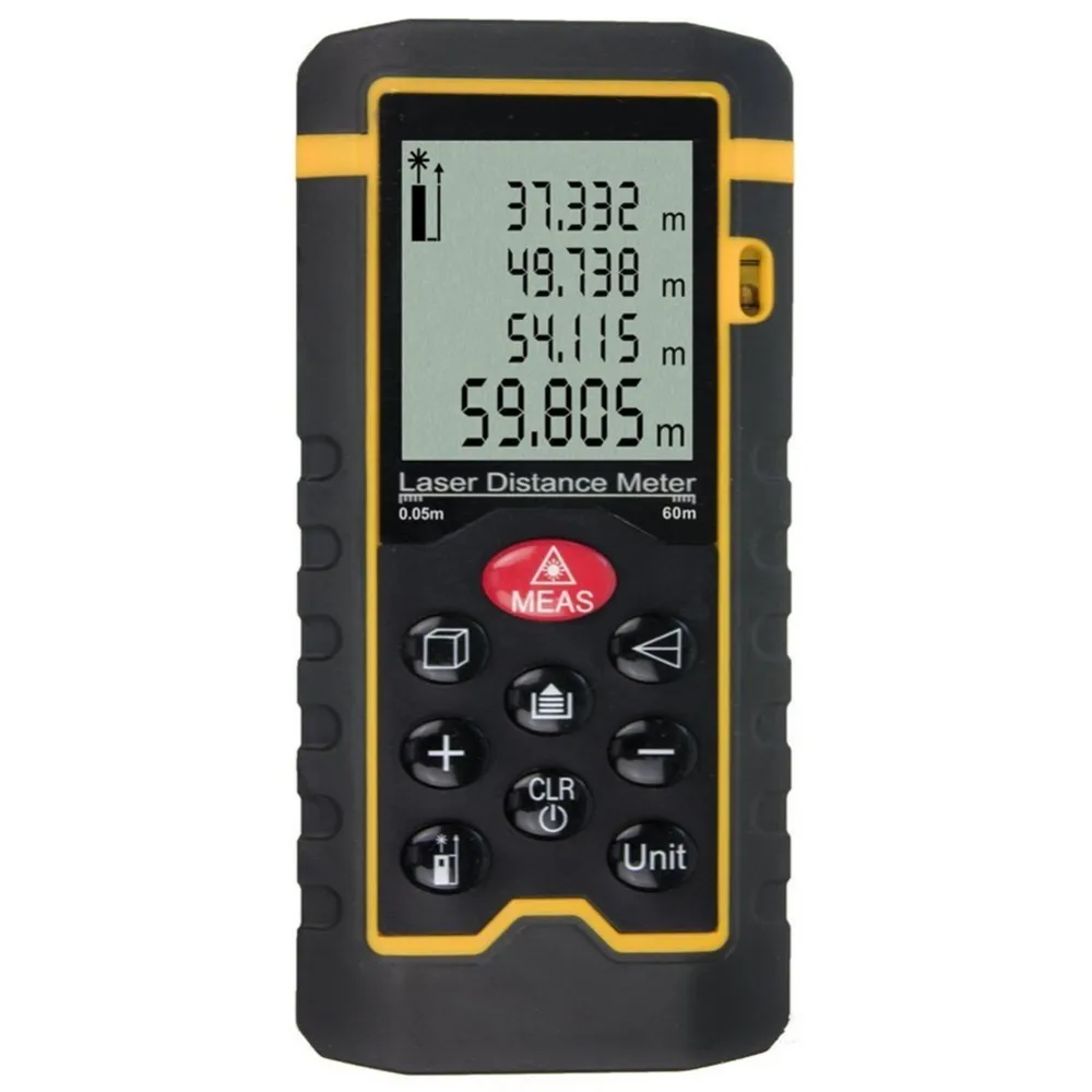 

Digital Distance Range 0.05-40/60/80/100Meter Laser Range Finder Measure HT-60 Build Measure Device Ruler Test Tool