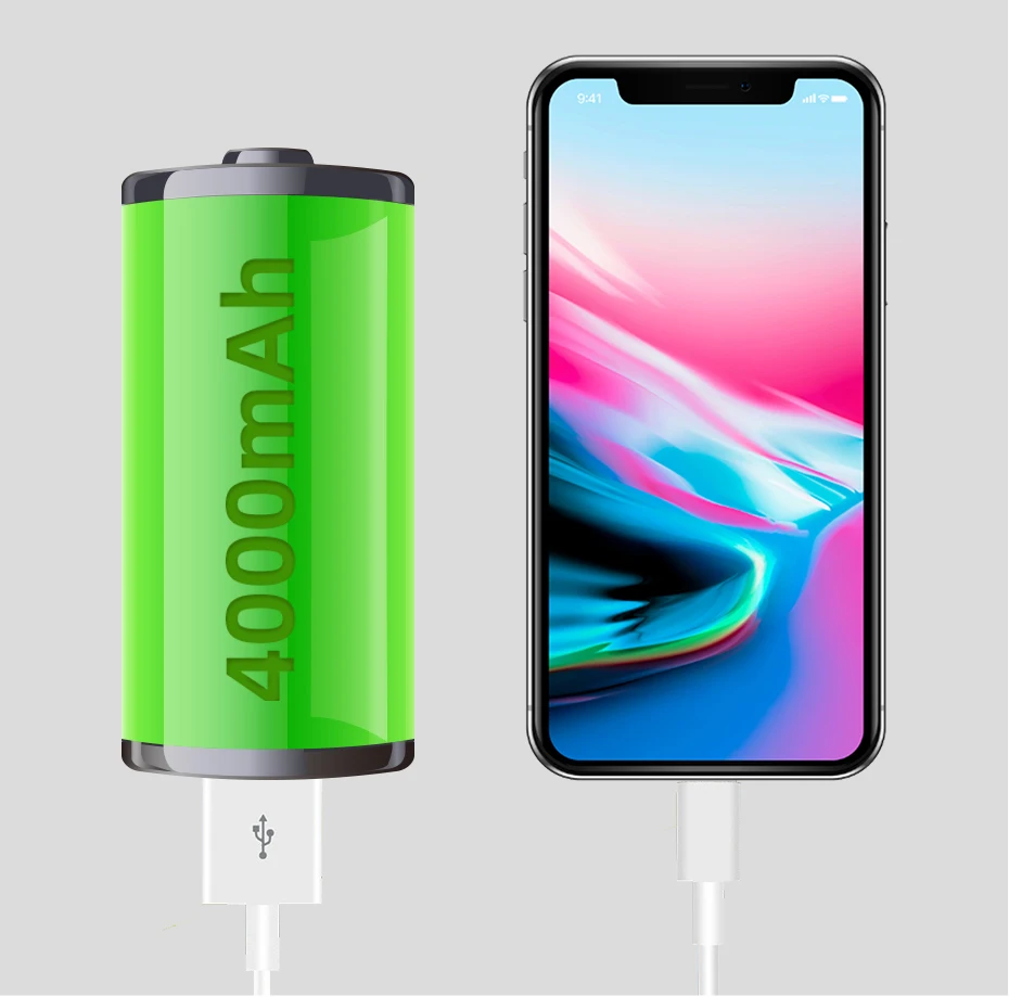 Perfect CoolChange Bike Light Cycling Alarm Bell Smart phone Mount Stand Bicycle Lamp Stand 2000/4000mAh Power Bank Bicycle Front Light 7