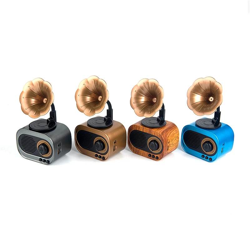 Retro bluetooth speaker 5