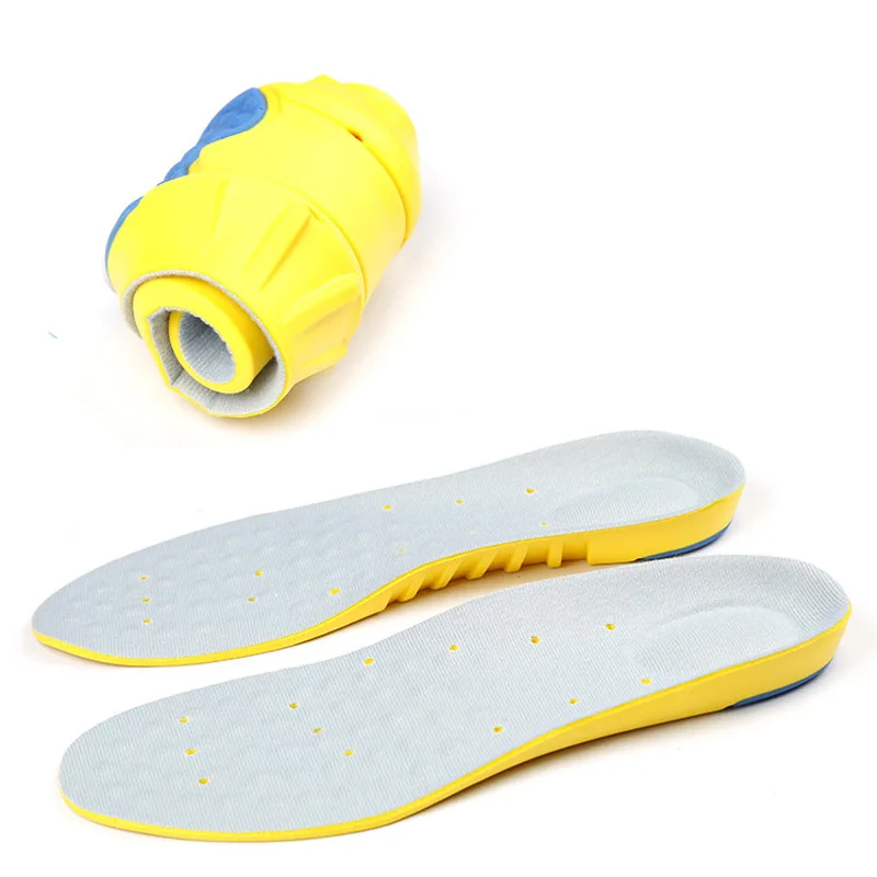 Высококачественные противоскользящие стельки из пены с эффектом памяти для обуви, Дышащие стельки для поддержки стопы, массажные стельки для бега, спортивные стельки, XD-029