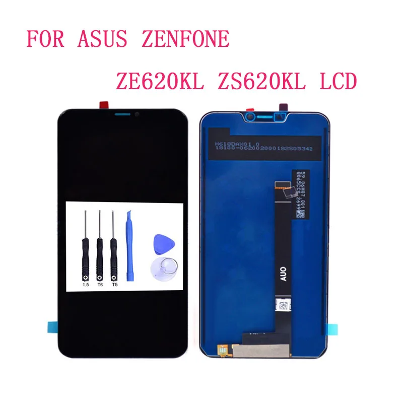 

SZHAIYU For 6.2" Asus ZenFone ZE620KL ZS620KL LCD Display Touch Screen Digitizer Assembly Replacement With Tools