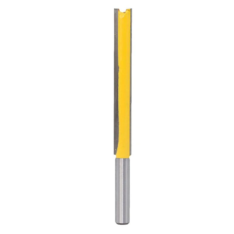 1 шт. фреза 8 мм хвостовик/ручка Удлиненный прямой нож заподлицо узор фреза нож для деревообработки