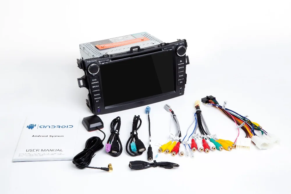 Cheap IPS Octa Core IPS 4G RAM Android 8.0 Car DVD Player for Toyota Corolla 2007 2008 2009 2010 2011 Car Radio With 32G ROM Bluetooth 24