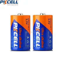 2 шт./лот PKCELL1.5V LR20 D размер батареи сухой щелочной батареи превосходит R20 D UM1 батареи для газовой плиты, Mircophone