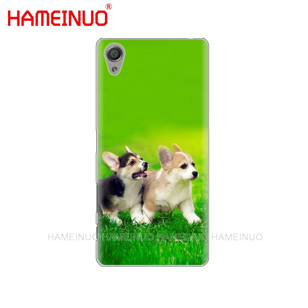 HAMEINUO Corgi милый мультяшный чехол для телефона с животными sony xperia C6 XA1 XA2 XA ULTRA X XP L1 L2