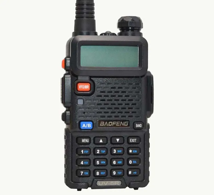 Baofeng UV-5R двухканальные рации двухсторонний коммуникатор трансивер FM UV5r VHF UHF портативный pofung UV 5R Охота CB Ham радиостанции - Цвет: Black 5R