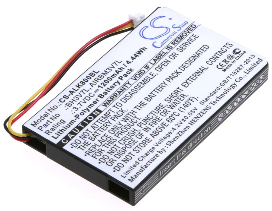 Аккумулятор Cameron Sino 1200 мАч AIRBM3V7L BH3V7L для Autec Air A4 A6 A8|Цифровые аккумуляторы| |