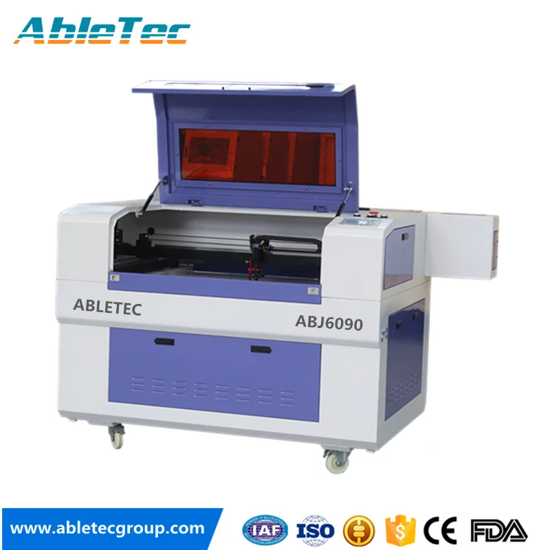 Plastic sheet cutting laser cutter machine small size 6040 6090 for