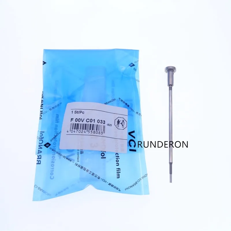 

RUNDERON High Quality Common Rail Control Valve Assy F00VC01033 F 00V C01 033 FOOVC01033 for Injector 0445 110 091 / 186 /279