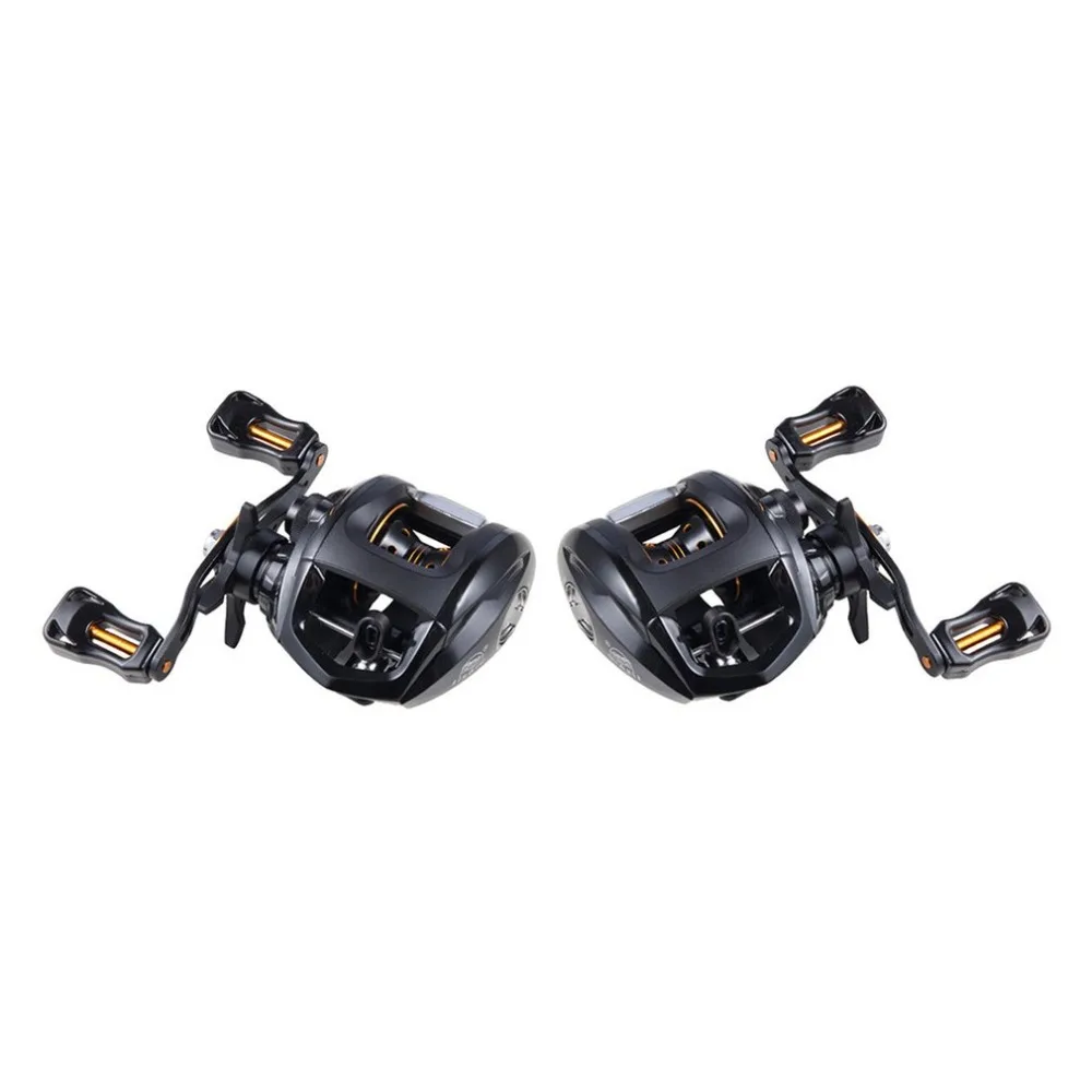 

Lizard 2018 12+1BB Bait casting Reel G-ratio 6.3:1 Left or Right Hand Boat Bait Casting Fishing Reels With Magnet Brake Pesca
