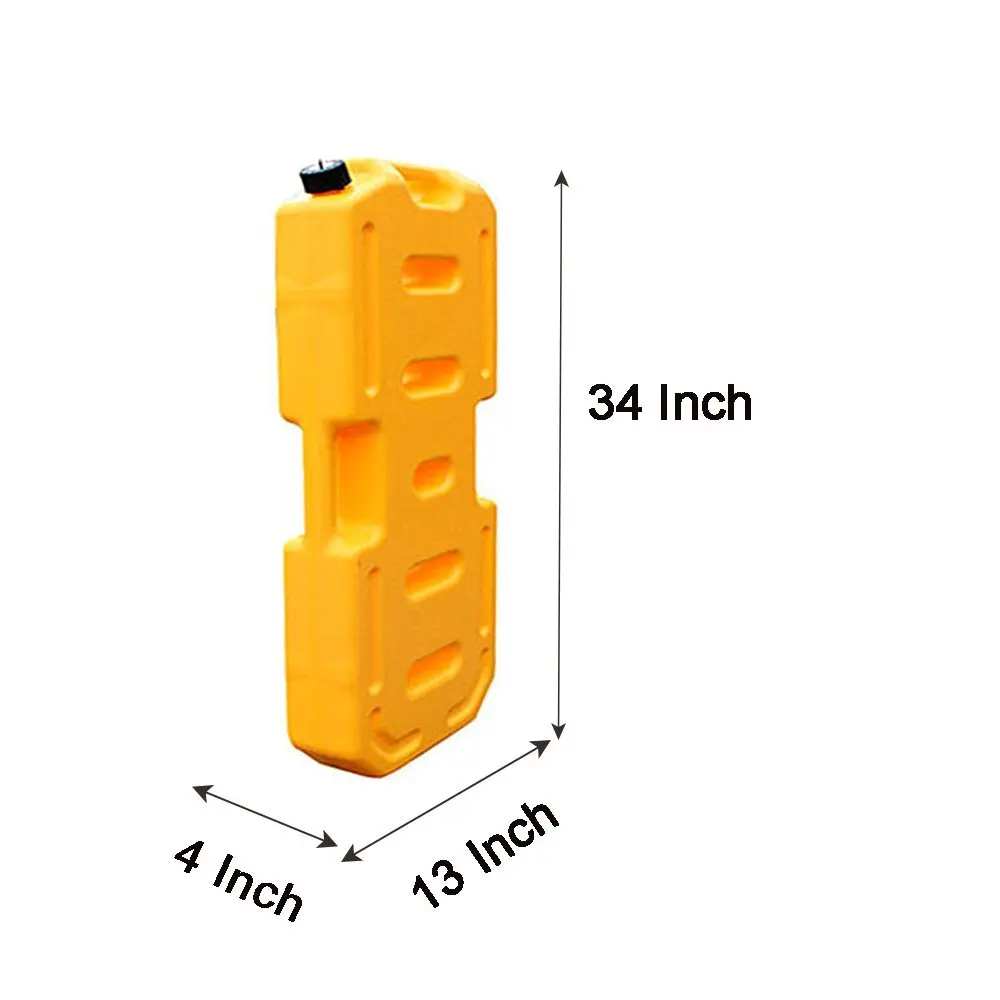 SXMA 10L Fuel Tank Cans Spare 2.6 Gallon Portable Fuel Oil Petrol