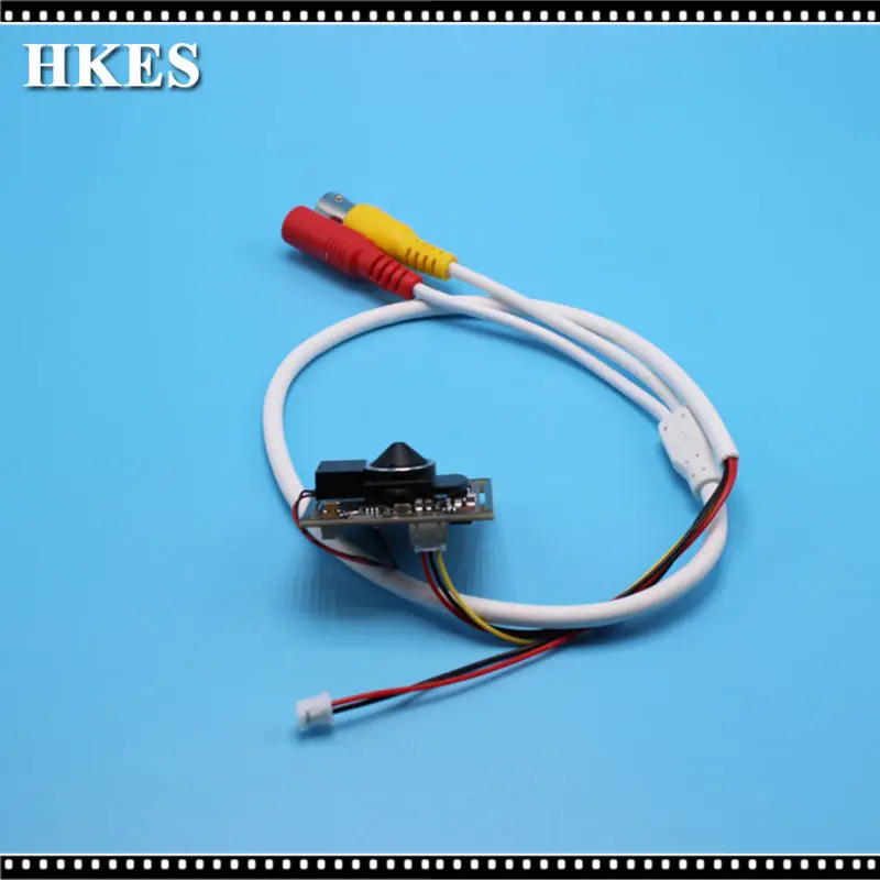 

New 12pcs/lot Wide Angle 3.7mm lens CCTV AHD Camera Mini Module wit BNC Cable