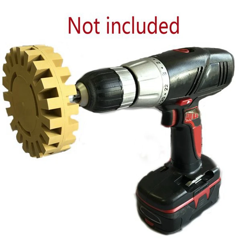 

Car Cleaning Care Pinstripe Decal Eraser Wheel Pad Rubber Disk Pneumatic Car Decals Sticker Remover Remove Tools Auto Repair P