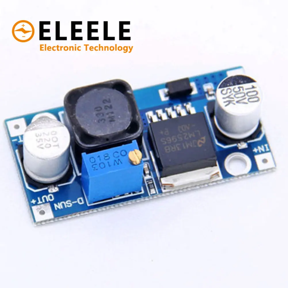 LM2596 Шаг вниз Питание модуль DC 7 V 35 до 1 25 30 3A Регулируемый Напряжение регулятор