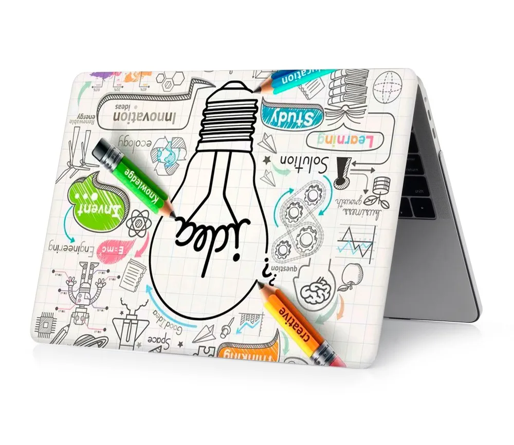 Популярный новый 2018 ZAIWJ чехол для ноутбука с принтом MacBook Air Retina Pro 11 12 13 15 3 дюймов