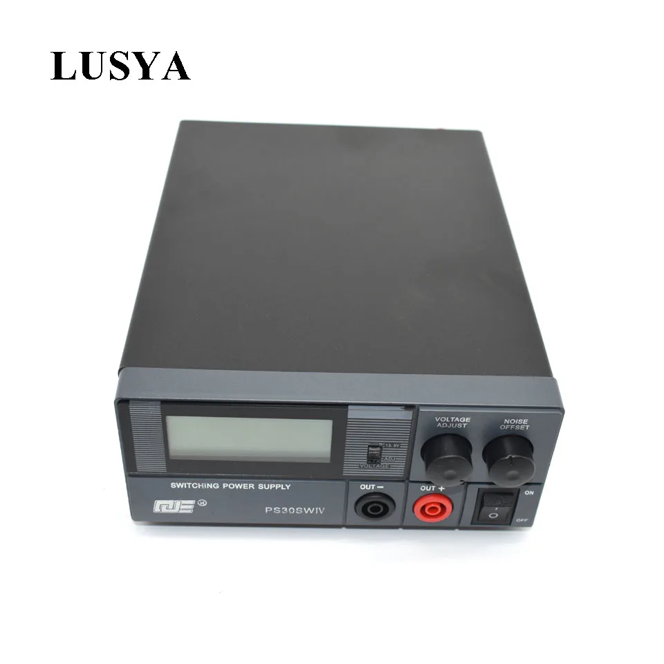 Lusya Ham Радио Коротковолновая базовая станция уточнение связи питание 13,8 В 30A PS30SWIV 4 поколения T0246