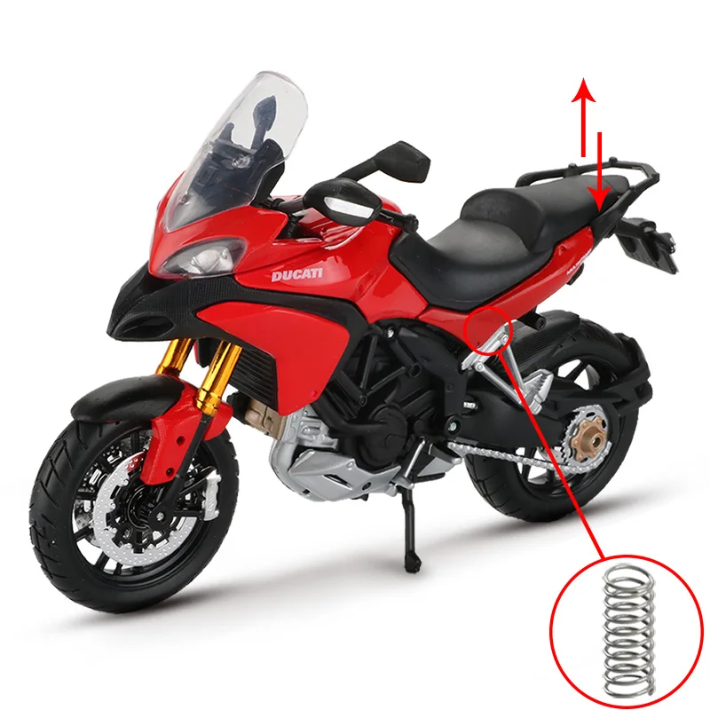 

Maisto 1:12 Scale Alloy Motorcycle Model Toy Motorbike Mountain Bike Racing Vehicle 1200S Creative Cars Toys For Children Gift