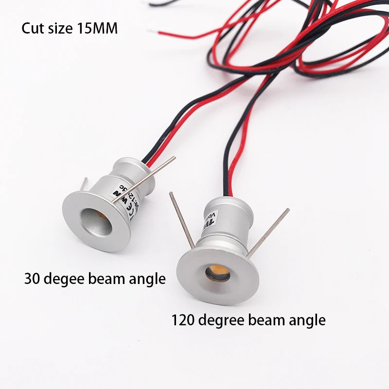 1 Вт IP65 12 В 15 мм 25 мм 30 мм Мини светодиодный светильник на открытом воздухе сад ванная комната коридор потолочный Точечный светильник спа светильник для сауны CE