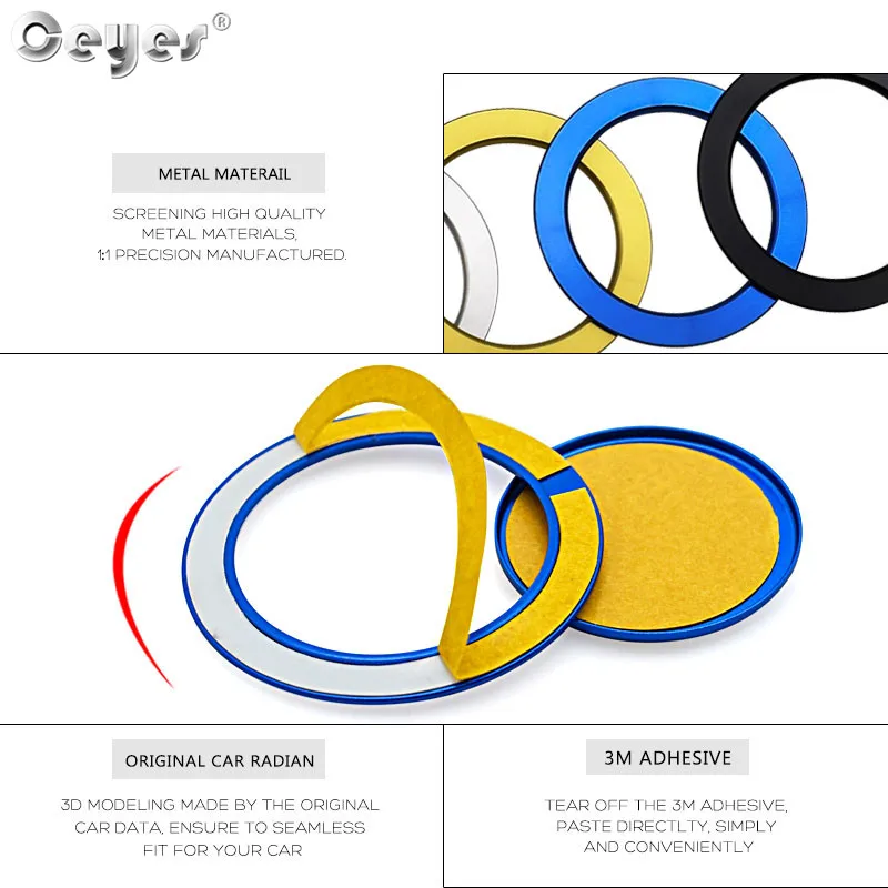 Start Engine Button Ring for TOYOTA (18)