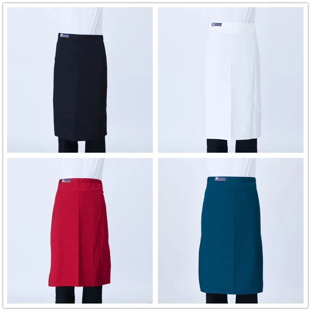 

Restaurant Kitchen Apron Adjustable Unisex Half Body Apron Hotel Coffee Shop Bakery Chef Waiter Cleaning Chef Waiter Uniform