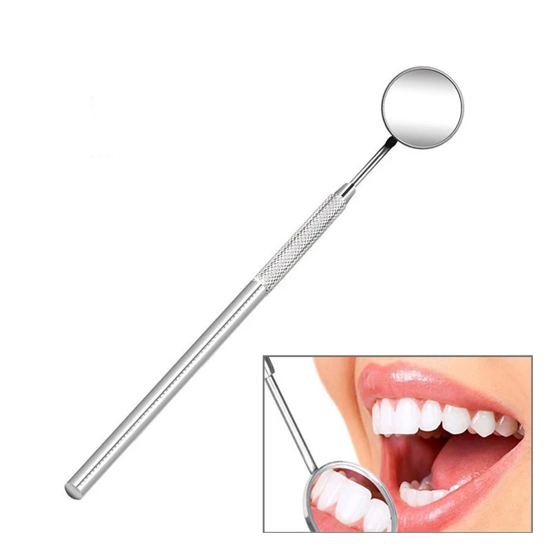 

Dental Mouth Mirror Multifunction Checking Stainless Steel Teeth Whitening Clean Oral Supplies Tools