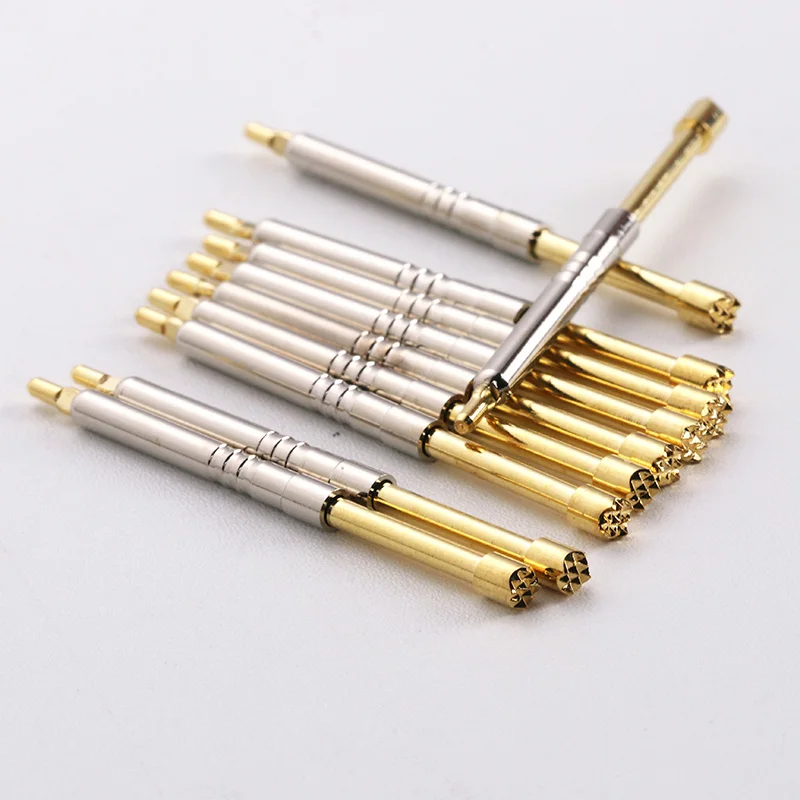 Hot PH-4H Metal Probe Huarong Long 38mm Test Pin Spring Needle Nickel Plated 50 Pcs / Package Circuit Test Probe