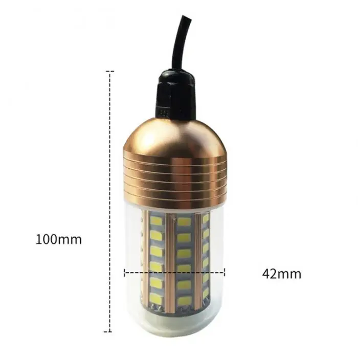 Isca de Pesca Luz para o Mar Mais Novo Led Submersível Noite Pesca Barco 30 w Luz 8 Mais novo 30 w isca de pesca